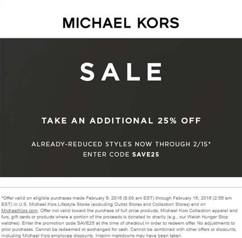 michael kors 15 off code|Michael Kors promo codes 2024.